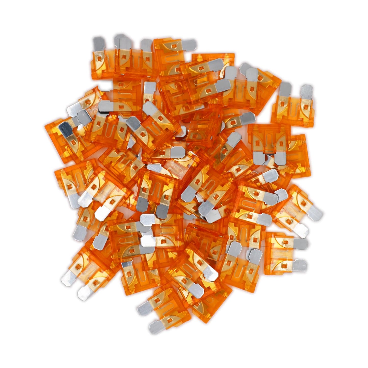 Fuselechada (40Pcs) 40 Amp Standard Fuse, 40A Car Blade Fuses for Car/RV/Truck/SUV/Motorcycle/Boat