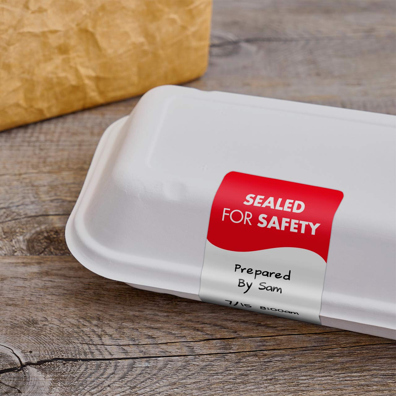 DayMark Safety Systems - IT119541 TamperSeal Tamper-Evident 2" x 4" Writable Delivery Label (Roll of 500)