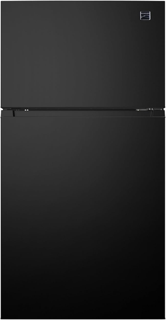 Kenmore 33 in. 20.4 cu. ft Capacity Refrigerator/Freezer with Full-Width Adjustable Glass Shelving, Humidity Control Crispers, Ice Maker, ENERGY STAR Certified, White