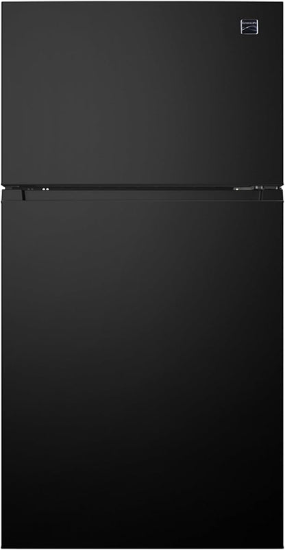 Kenmore 33 in. 20.4 cu. ft Capacity Refrigerator/Freezer with Full-Width Adjustable Glass Shelving, Humidity Control Crispers, Ice Maker, ENERGY STAR Certified, White