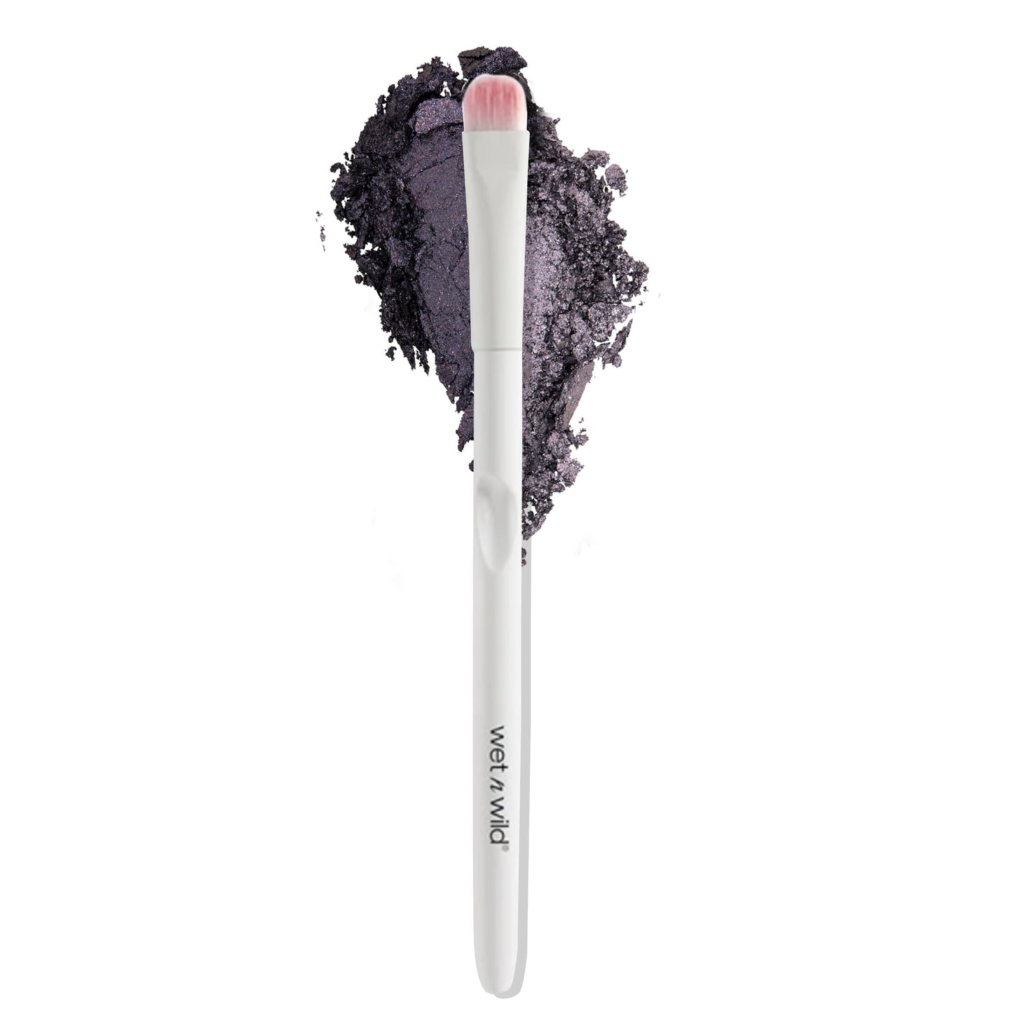 wet n wild Eyeshadow Brush, Precision Blending Application, Soft Synthetic Fibers, Ergonomic Handle for Comfortable Precision Control