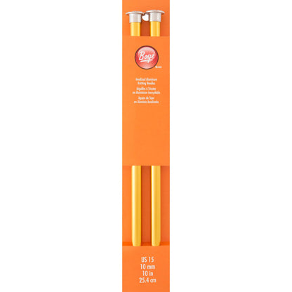 Boye 3216327007M Aluminum Straight Knitting Needles Set, US Size 7, 10" L, 2pcs