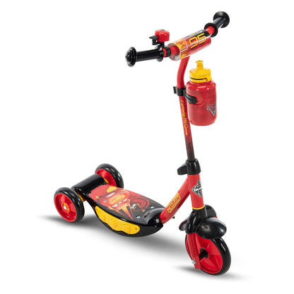 Huffy Disney and Marvel Toddler Kids 3-Wheel Scooters, Multiple Color Options, Ages 3+ Years Old, Durable Steel Frame, Portable, Girls/Boys, Non-Slip Deck, Character Graphics