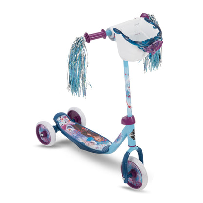 Huffy Disney and Marvel Toddler Kids 3-Wheel Scooters, Multiple Color Options, Ages 3+ Years Old, Durable Steel Frame, Portable, Girls/Boys, Non-Slip Deck, Character Graphics