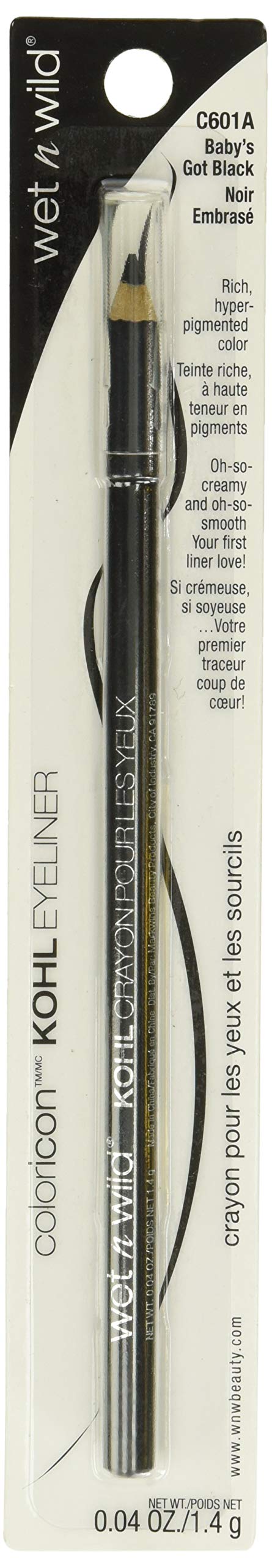 wet n wild Color Icon Kohl Eyeliner Pencil, Rich Hyper-Pigmented Color, Smooth Creamy Application, Long-Wearing Matte Finish Versatility, Cruelty-Free - Simma Brown Now! (Packaged)