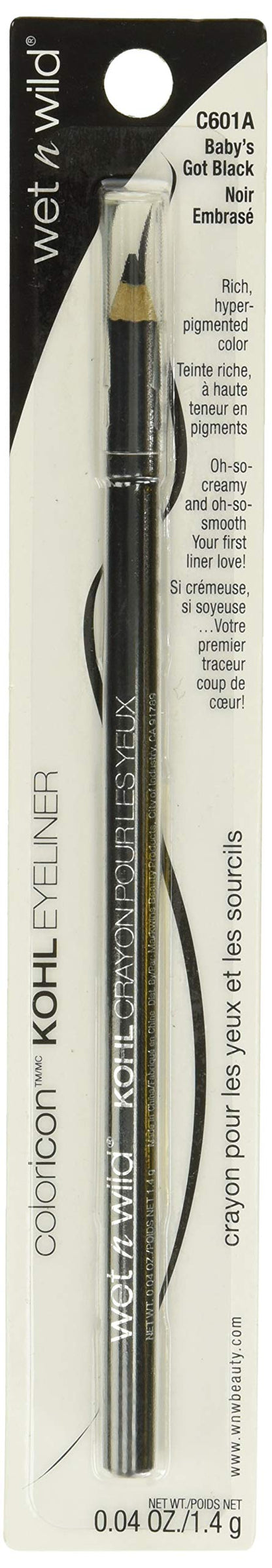 wet n wild Color Icon Kohl Eyeliner Pencil, Rich Hyper-Pigmented Color, Smooth Creamy Application, Long-Wearing Matte Finish Versatility, Cruelty-Free - Simma Brown Now! (Packaged)