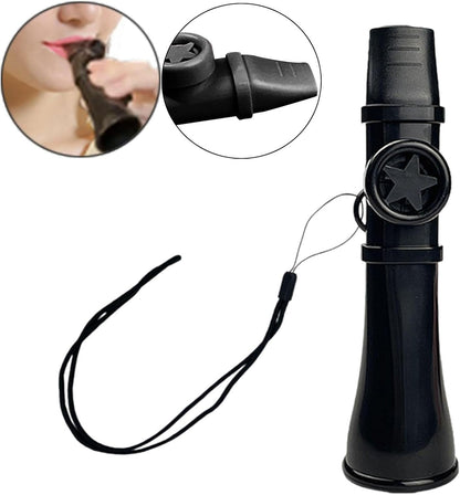 Kazoo for Adults & Kids, Lightweight Mini Kazoo Compact Sound for Guitar Ukulele Violin Piano Keyboard, Easy to Learn Musical Instruments Great Great Gift for All Ages Beginner, Black