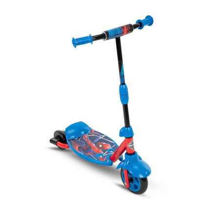 Huffy Disney and Marvel Toddler Kids 3-Wheel Scooters, Multiple Color Options, Ages 3+ Years Old, Durable Steel Frame, Portable, Girls/Boys, Non-Slip Deck, Character Graphics