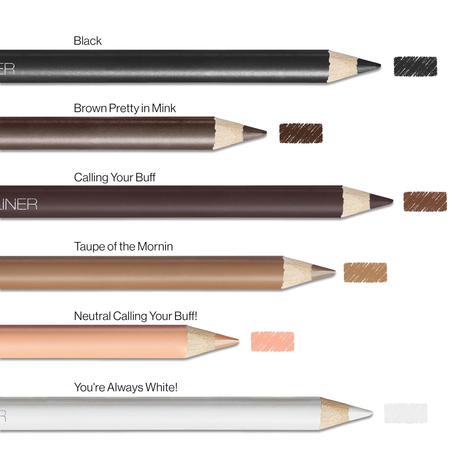 wet n wild Color Icon Kohl Eyeliner Pencil, Rich Hyper-Pigmented Color, Smooth Creamy Application, Long-Wearing Matte Finish Versatility, Cruelty-Free - Simma Brown Now! (Packaged)