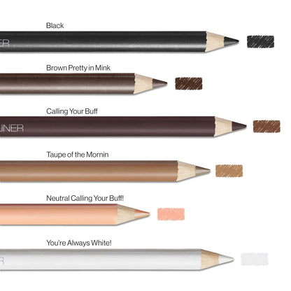 wet n wild Color Icon Kohl Eyeliner Pencil, Rich Hyper-Pigmented Color, Smooth Creamy Application, Long-Wearing Matte Finish Versatility, Cruelty-Free - Simma Brown Now! (Packaged)