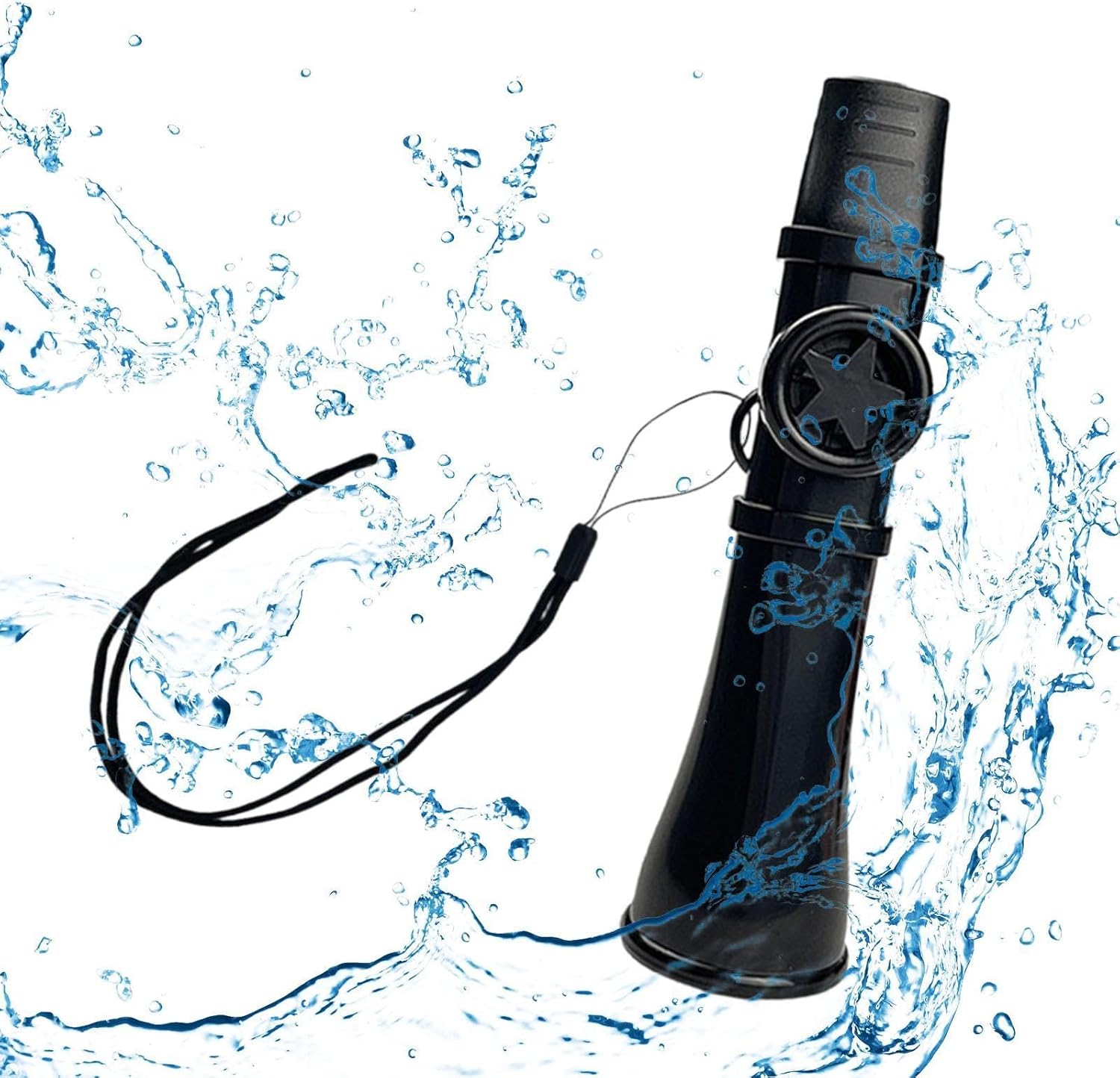 Kazoo for Adults & Kids, Lightweight Mini Kazoo Compact Sound for Guitar Ukulele Violin Piano Keyboard, Easy to Learn Musical Instruments Great Great Gift for All Ages Beginner, Black