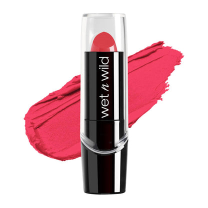wet n wild Silk Finish Lipstick, Hydrating Rich Buildable Lip Color, Formulated with Vitamins A,E, & Macadamia for Ultimate Hydration, Cruelty-Free & Vegan - Blind Date