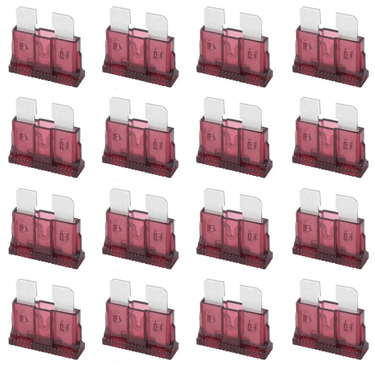 Fuselechada (40Pcs) 40 Amp Standard Fuse, 40A Car Blade Fuses for Car/RV/Truck/SUV/Motorcycle/Boat