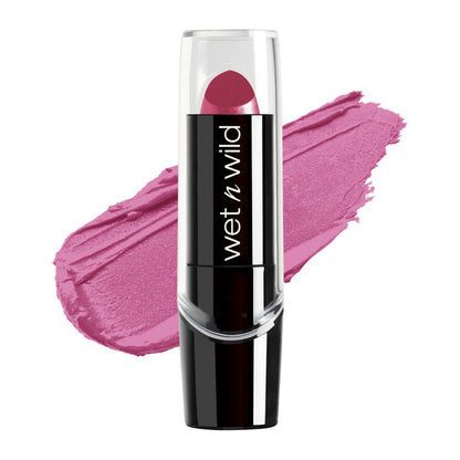 wet n wild Silk Finish Lipstick, Hydrating Rich Buildable Lip Color, Formulated with Vitamins A,E, & Macadamia for Ultimate Hydration, Cruelty-Free & Vegan - Blind Date