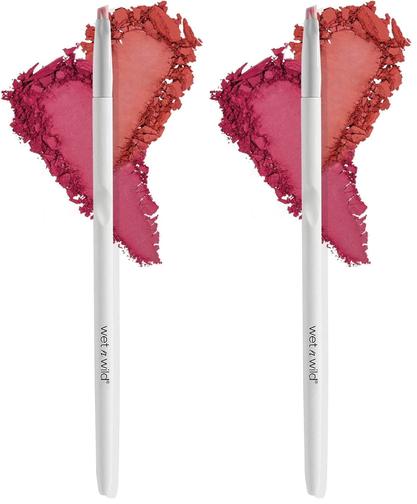 wet n wild Eyeshadow Brush, Precision Blending Application, Soft Synthetic Fibers, Ergonomic Handle for Comfortable Precision Control