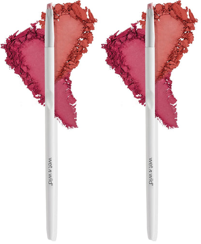 wet n wild Eyeshadow Brush, Precision Blending Application, Soft Synthetic Fibers, Ergonomic Handle for Comfortable Precision Control