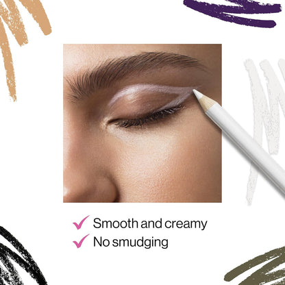wet n wild Color Icon Kohl Eyeliner Pencil, Rich Hyper-Pigmented Color, Smooth Creamy Application, Long-Wearing Matte Finish Versatility, Cruelty-Free - Simma Brown Now! (Packaged)